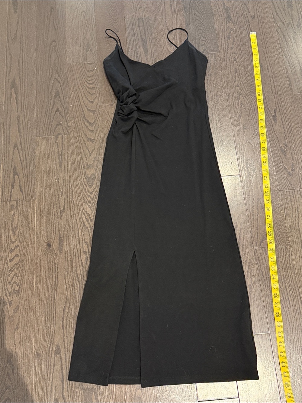 Black maxi dress size small